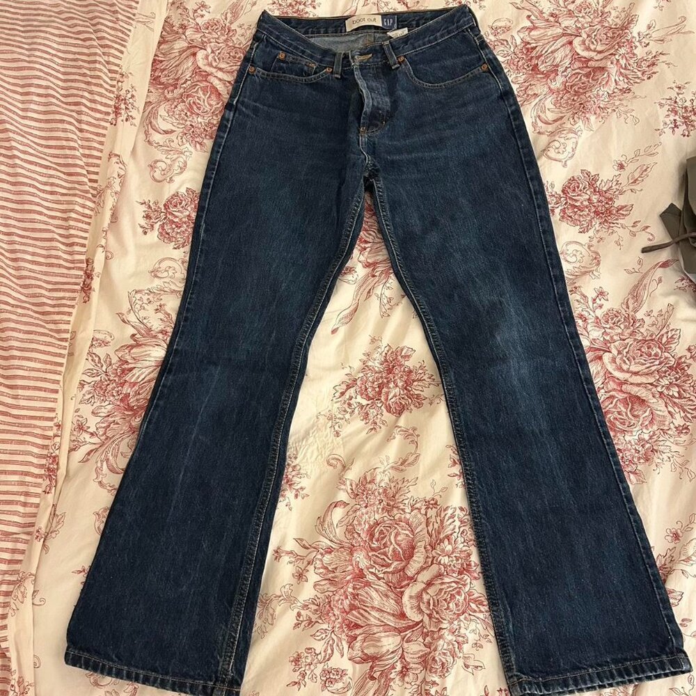 Gap mid rise bootcut jeans